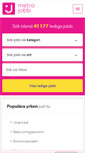 Mobile Screenshot of metrojobb.se